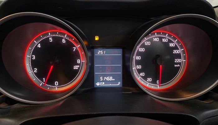 2018 Maruti Swift VXI, Petrol, Manual, 51,453 km, Odometer Image
