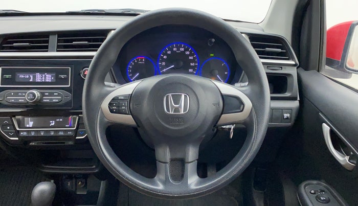 2017 Honda Brio VX AT, Petrol, Automatic, 32,453 km, Steering Wheel Close Up