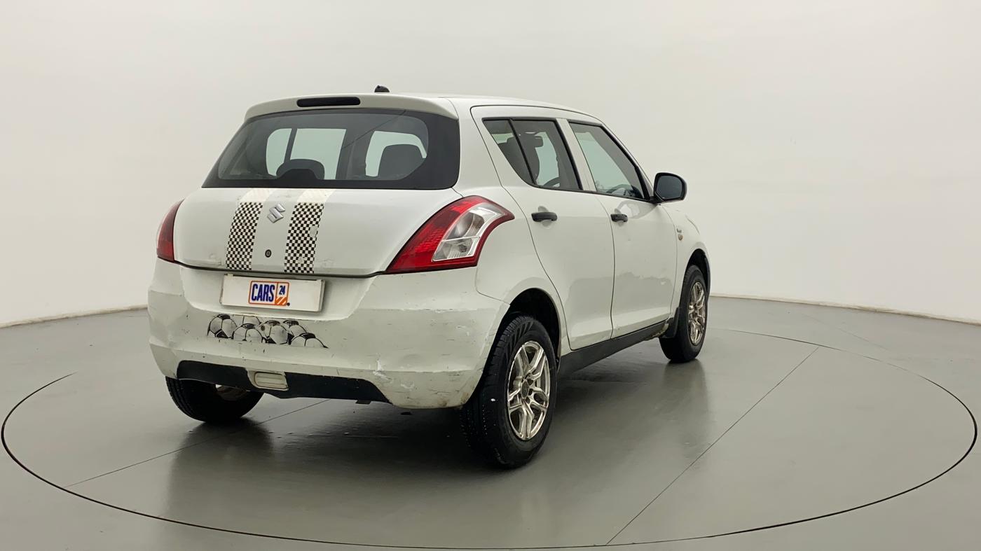 2015 Maruti Swift LXI (O), Petrol, Manual, 63,072 km, Right Back Diagonal