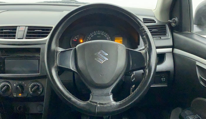 2015 Maruti Swift LXI (O), Petrol, Manual, 63,072 km, Steering Wheel Close Up