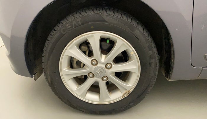 2013 Hyundai Grand i10 ASTA 1.2 KAPPA VTVT, Petrol, Manual, 27,167 km, Left Front Wheel