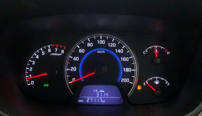 2013 Hyundai Grand i10 ASTA 1.2 KAPPA VTVT, Petrol, Manual, 27,167 km, Odometer Image