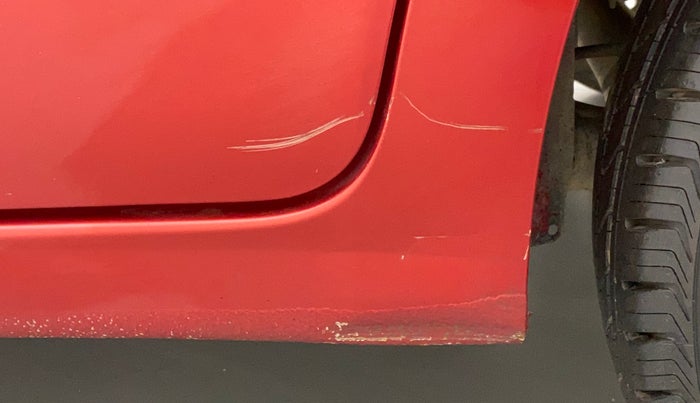 2014 Maruti Celerio VXI AMT, Petrol, Automatic, 94,381 km, Left running board - Slightly dented
