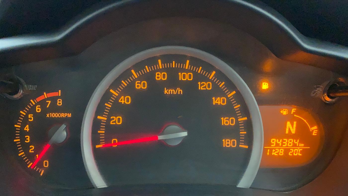 2014 Maruti Celerio VXI AMT, Petrol, Automatic, 94,381 km, Odometer Image