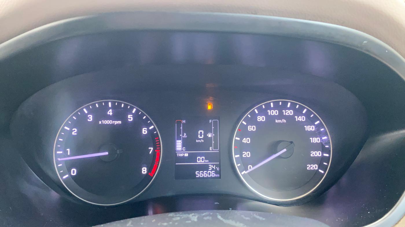 2015 Hyundai Elite i20 SPORTZ 1.2 (O), Petrol, Manual, 56,582 km, Odometer Image