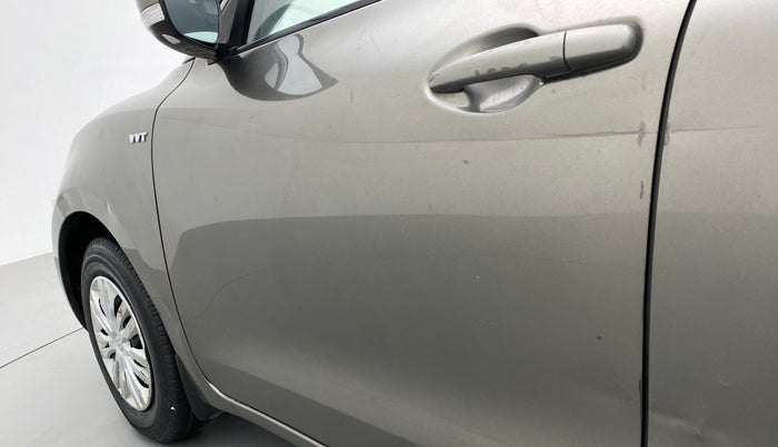 2017 Maruti Dzire VXI, Petrol, Manual, 33,249 km, Front passenger door - Slightly dented