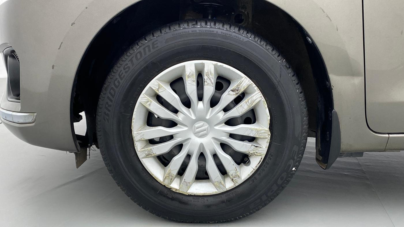 2017 Maruti Dzire VXI, Petrol, Manual, 33,249 km, Left Front Wheel