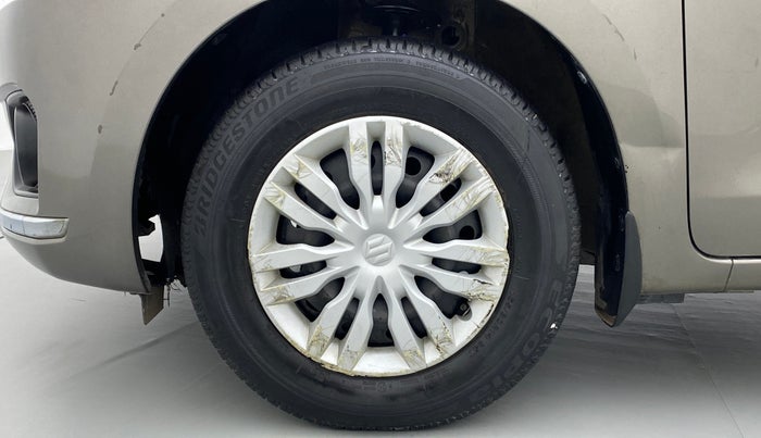 2017 Maruti Dzire VXI, Petrol, Manual, 33,249 km, Left Front Wheel