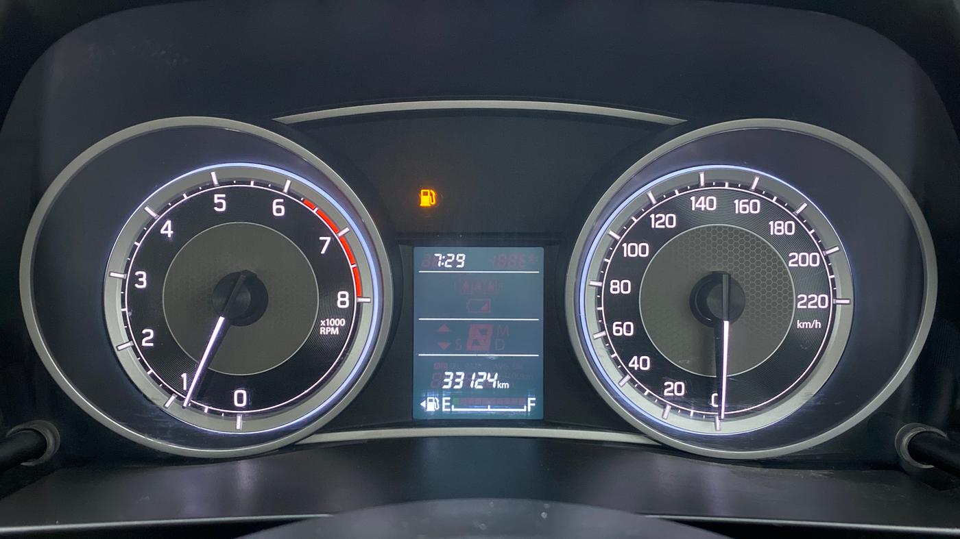 2017 Maruti Dzire VXI, Petrol, Manual, 33,249 km, Odometer Image