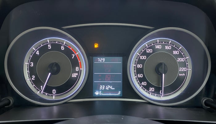 2017 Maruti Dzire VXI, Petrol, Manual, 33,249 km, Odometer Image