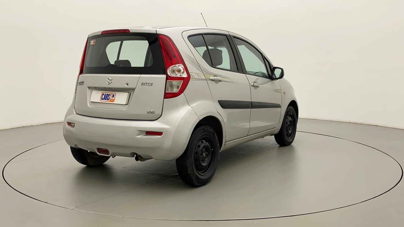 2011 Maruti Ritz VXI, Petrol, Manual, 1,06,726 km, Right Back Diagonal