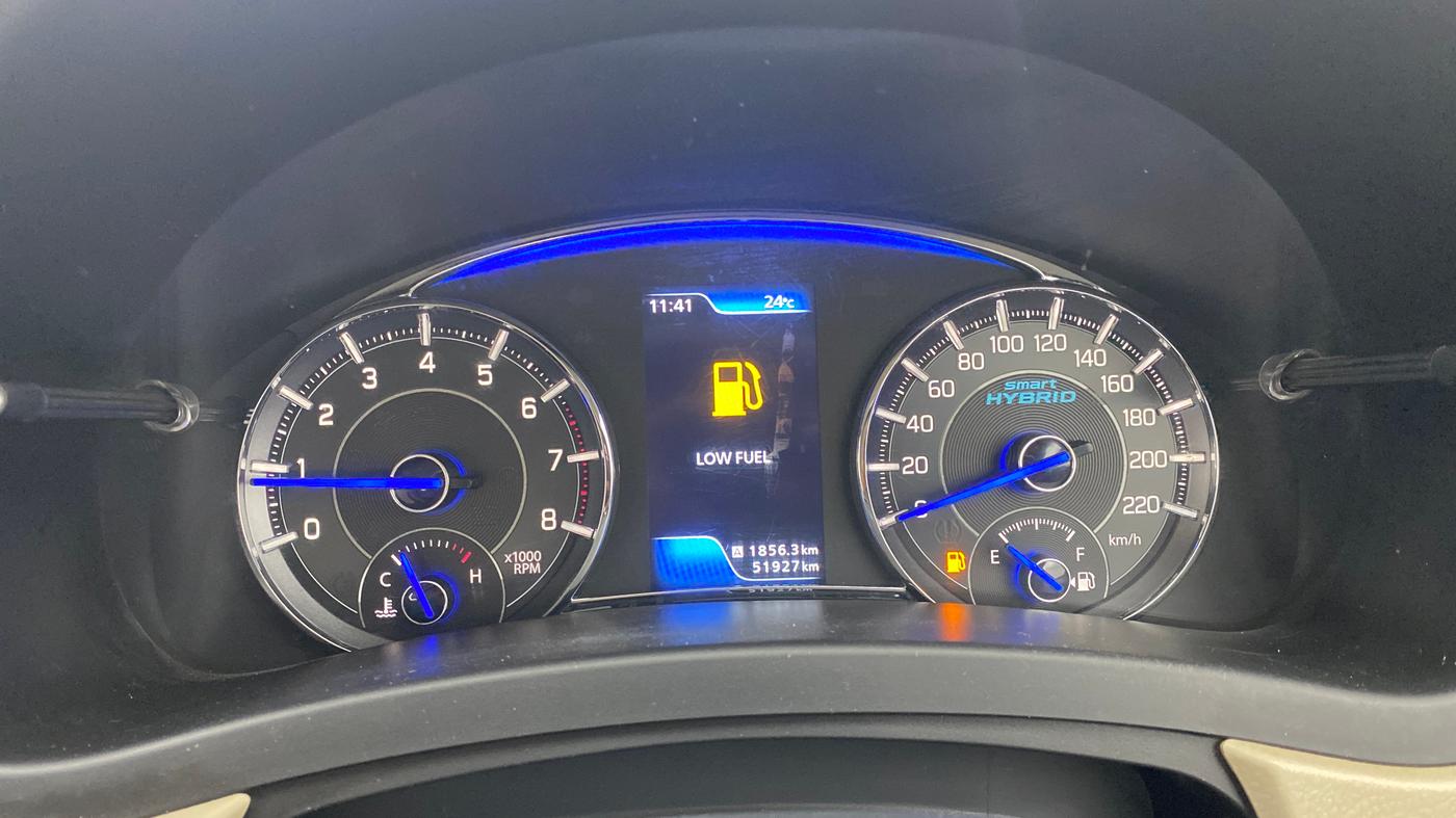 2019 Maruti Ciaz ALPHA 1.5 SHVS PETROL, Petrol, Manual, 51,927 km, Odometer Image