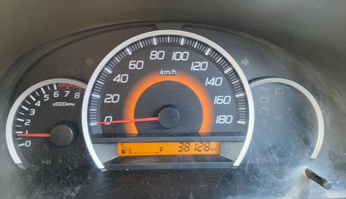 2014 Maruti Wagon R 1.0 VXI, Petrol, Manual, 38,105 km, Odometer Image