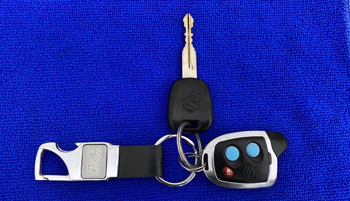 2014 Maruti Ritz VXI, Petrol, Manual, 82,506 km, Key Close Up