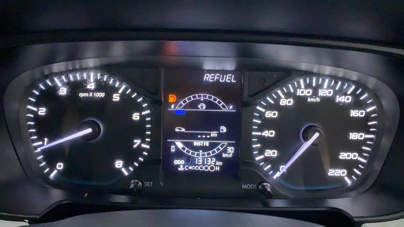 2023 Tata PUNCH ACCOMPLISHED MT, Petrol, Manual, 13,132 km, Odometer Image