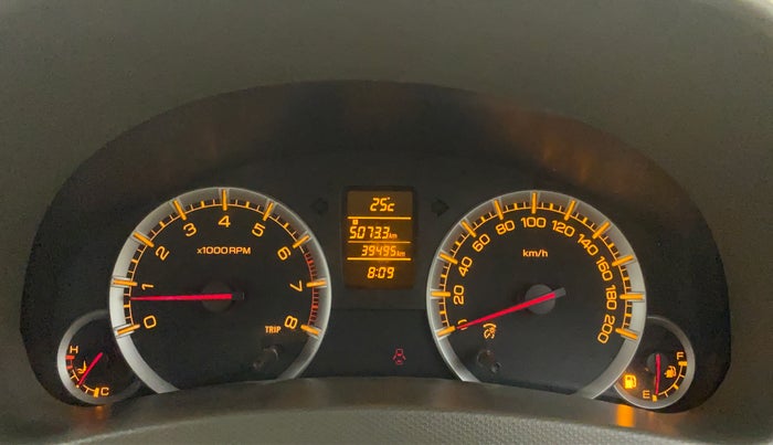 2013 Maruti Ertiga ZXI, Petrol, Manual, 39,406 km, Odometer Image