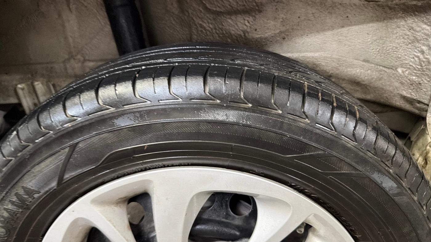 2022 Maruti S PRESSO VXI PLUS AMT, Petrol, Automatic, 90,546 km, Right Rear Tyre Tread