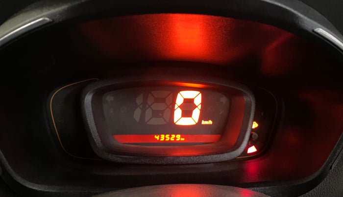 2016 Renault Kwid RXT 1.0, Petrol, Manual, 43,520 km, Odometer Image