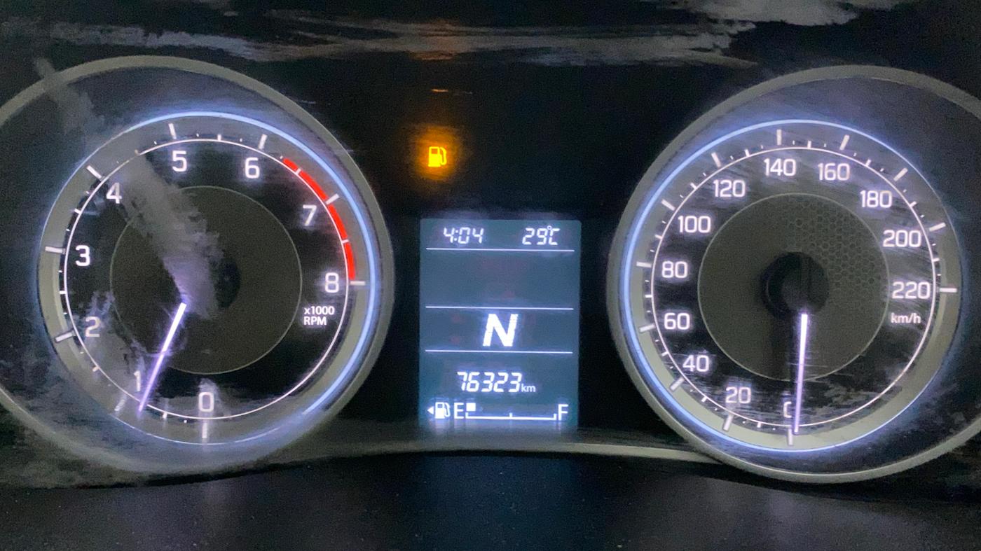 2018 Maruti Dzire ZXI PLUS AMT, Petrol, Automatic, 76,409 km, Odometer Image