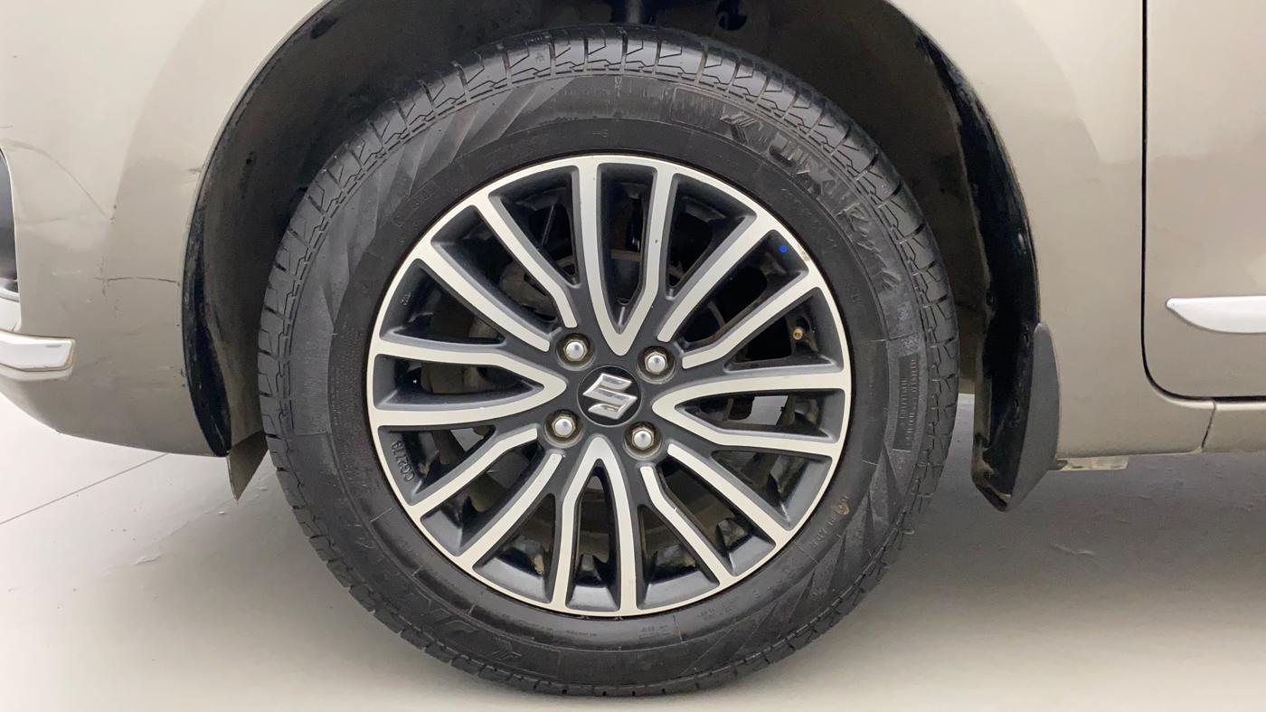 2018 Maruti Dzire ZXI PLUS AMT, Petrol, Automatic, 76,409 km, Left Front Wheel