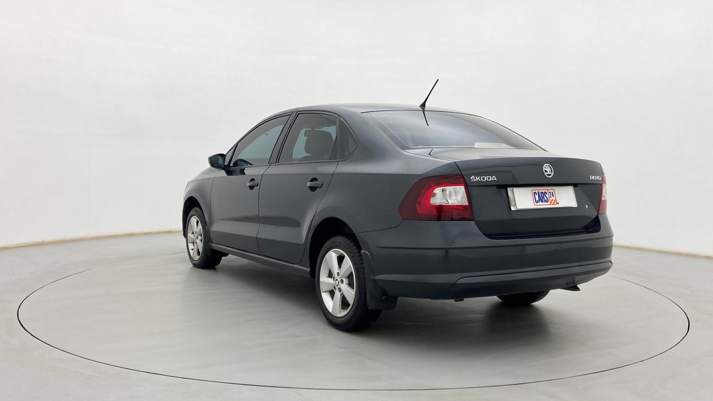 2016 Skoda Rapid 1.5 TDI MT AMBITION, CNG, Manual, 73,005 km, Left Back Diagonal