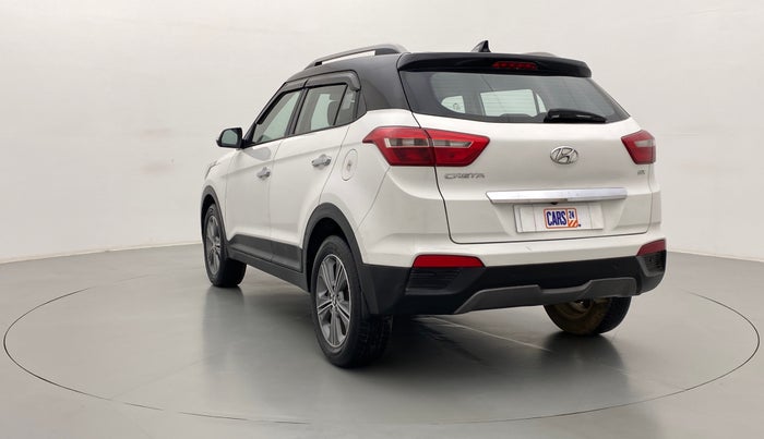 2017 Hyundai Creta 1.6 SX PLUS PETROL, Petrol, Manual, 22,872 km, Left Back Diagonal