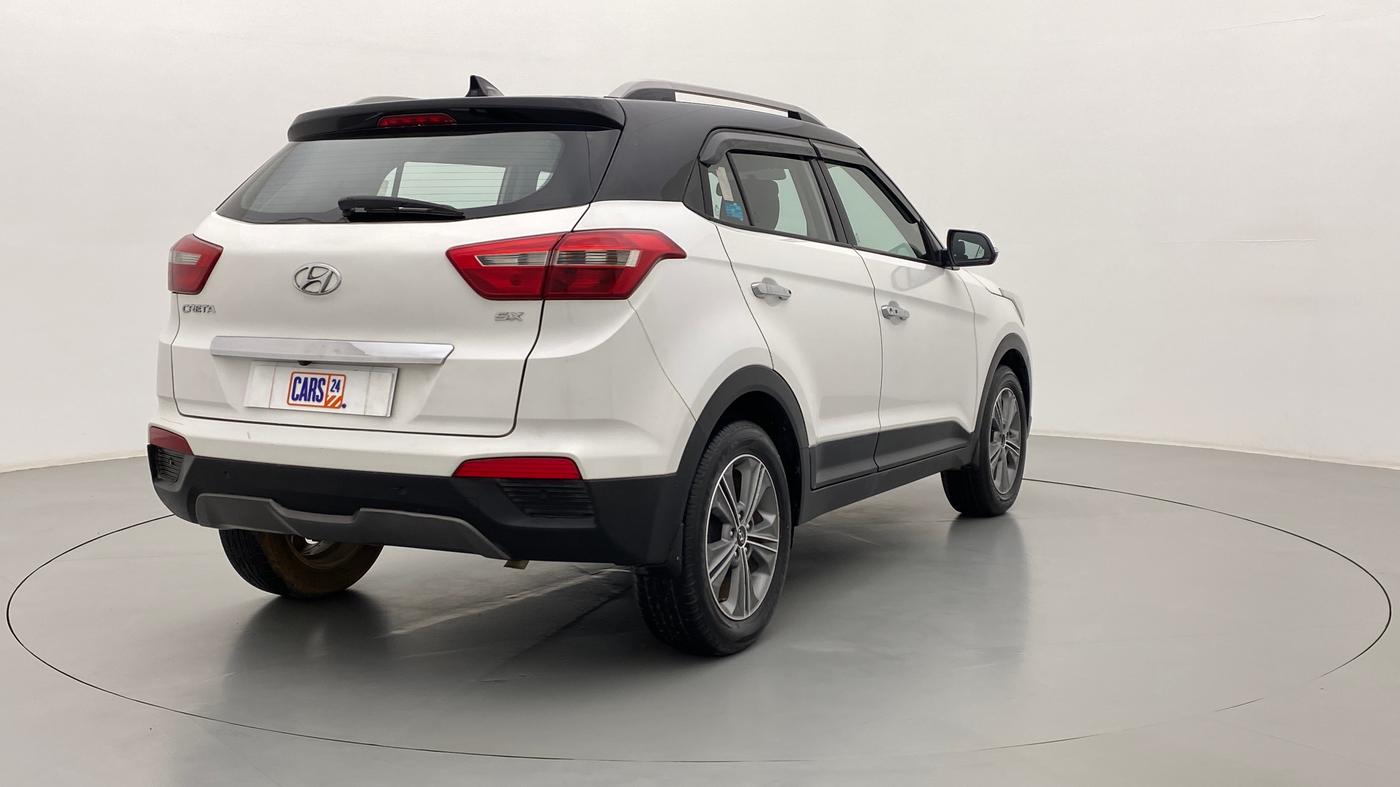 2017 Hyundai Creta 1.6 SX PLUS PETROL, Petrol, Manual, 22,872 km, Right Back Diagonal