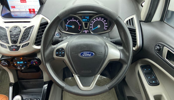2017 Ford Ecosport TITANIUM 1.5L DIESEL, Diesel, Manual, 89,823 km, Steering Wheel Close Up