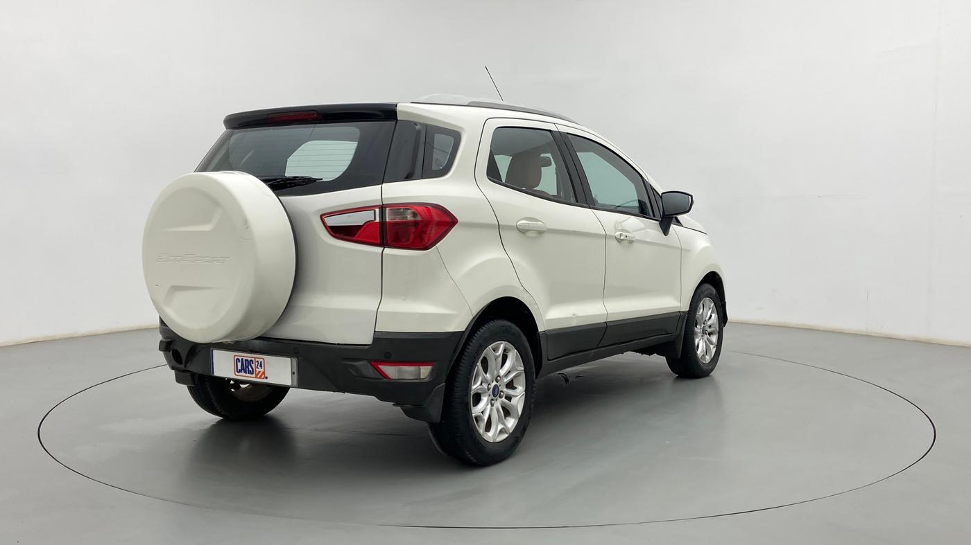 2017 Ford Ecosport TITANIUM 1.5L DIESEL, Diesel, Manual, 89,823 km, Right Back Diagonal