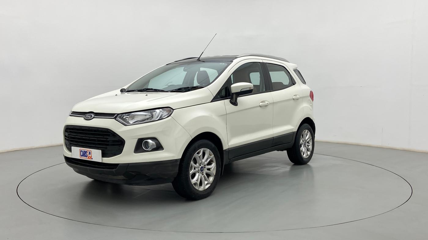 2017 Ford Ecosport TITANIUM 1.5L DIESEL, Diesel, Manual, 89,823 km, Left Front Diagonal