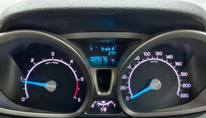 2017 Ford Ecosport TITANIUM 1.5L DIESEL, Diesel, Manual, 89,823 km, Odometer Image