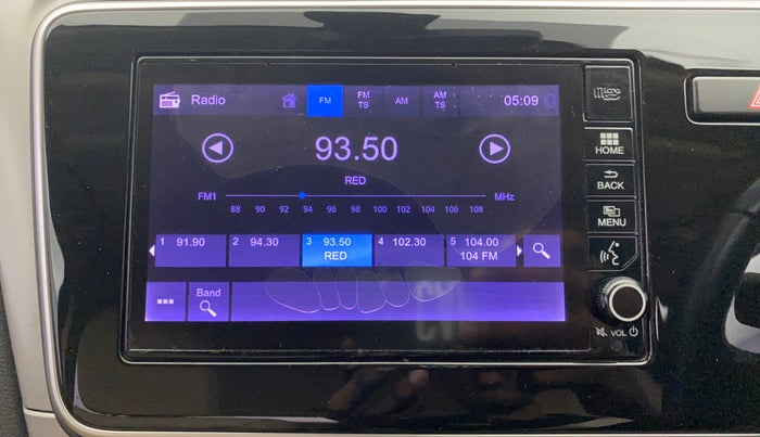 2018 Honda City 1.5L I-VTEC ZX CVT, Petrol, Automatic, 38,718 km, Infotainment System