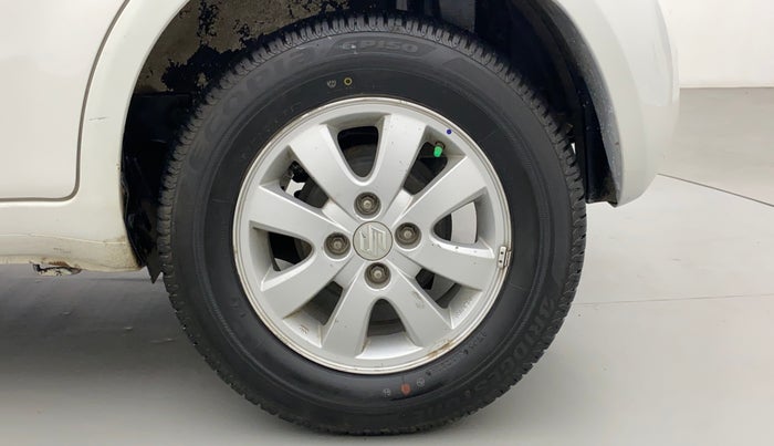 2011 Maruti Ritz ZXI, Petrol, Manual, 81,940 km, Left Rear Wheel