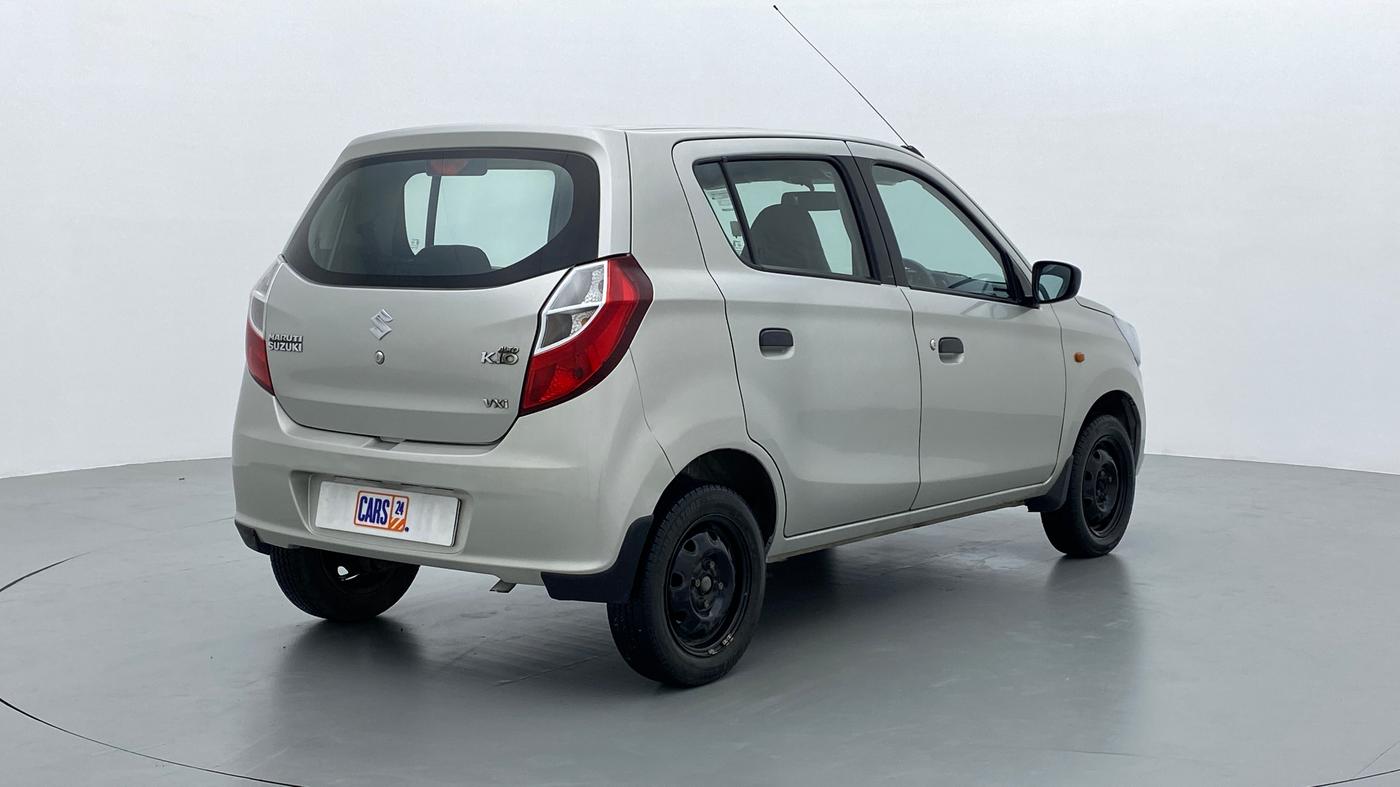 2015 Maruti Alto K10 VXI P, Petrol, Manual, 29,082 km, Right Back Diagonal (45- Degree) View