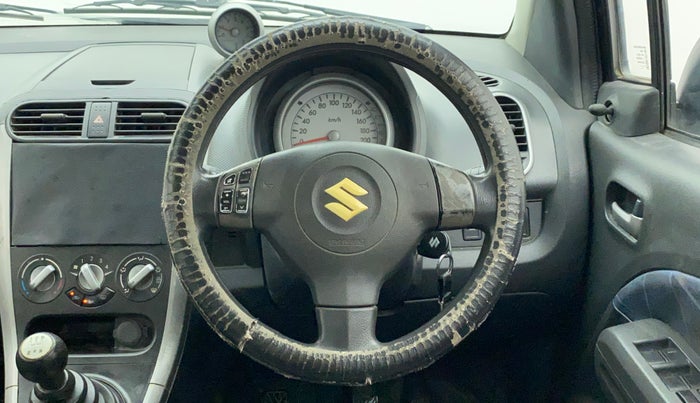 2012 Maruti Ritz ZXI, Petrol, Manual, 66,566 km, Steering Wheel Close Up