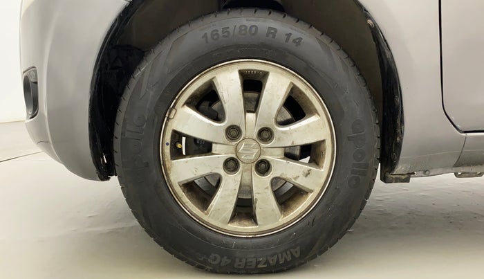 2012 Maruti Ritz ZXI, Petrol, Manual, 66,566 km, Left Front Wheel