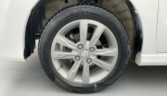 2013 Maruti Wagon R Stingray VXI, Petrol, Manual, 83,077 km, Left Front Wheel