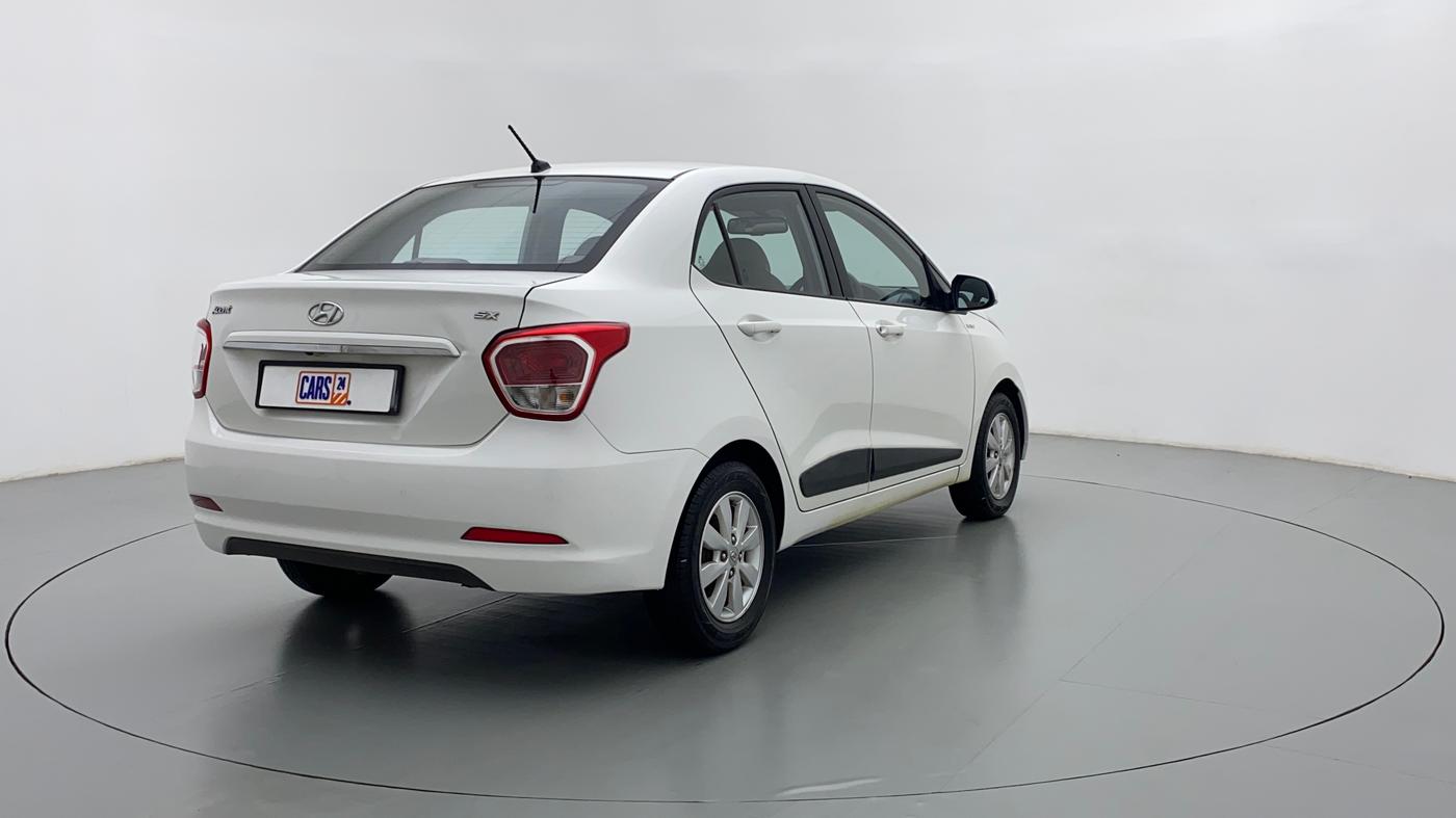 2016 Hyundai Xcent SX 1.2, Petrol, Manual, 58,495 km, Right Back Diagonal
