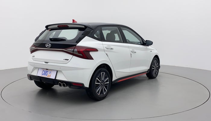 2022 Hyundai NEW I20 N LINE N8 1.0 TURBO GDI DCT, Petrol, Automatic, 7,454 km, Right Back Diagonal