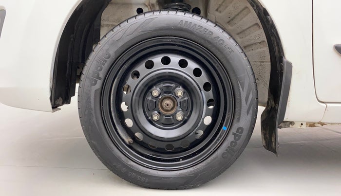 2014 Maruti Wagon R 1.0 VXI, Petrol, Manual, 69,455 km, Left Front Wheel