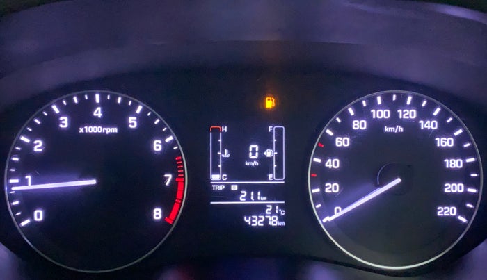 2015 Hyundai Elite i20 SPORTZ 1.2, Petrol, Manual, 43,277 km, Odometer Image