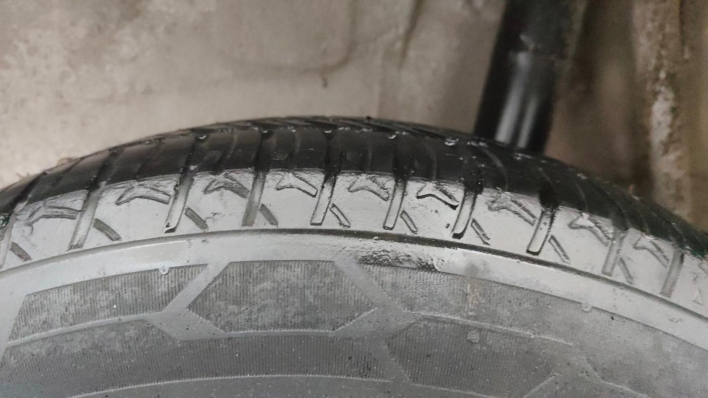 2023 Maruti S PRESSO VXI S-CNG, CNG, Manual, 56,039 km, Left Rear Tyre Tread