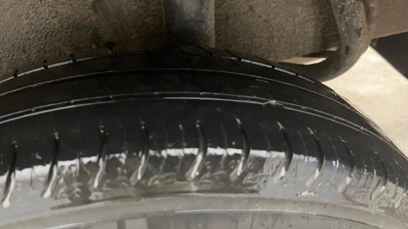 2022 Maruti New Wagon-R VXI 1.0, Petrol, Manual, 31,623 km, Left Rear Tyre Tread
