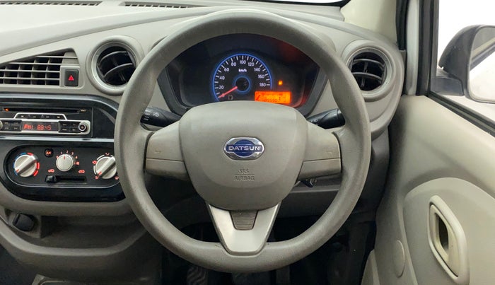 2016 Datsun Redi Go S, Petrol, Manual, 85,662 km, Steering Wheel Close Up