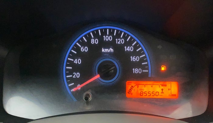 2016 Datsun Redi Go S, Petrol, Manual, 85,662 km, Odometer Image