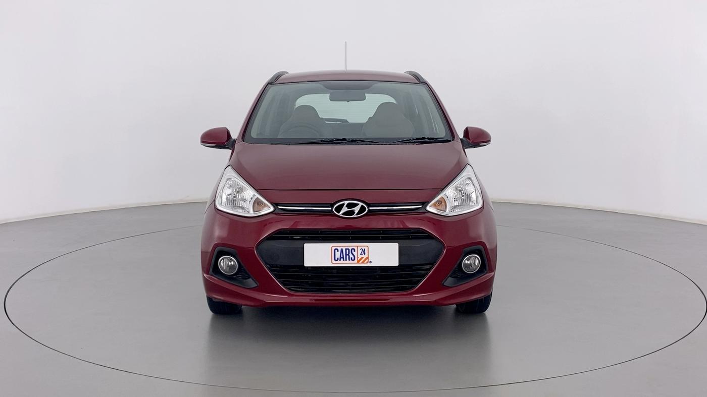 2016 Hyundai Grand i10 ASTA AT 1.2 KAPPA VTVT, Petrol, Automatic, 73,423 km, Front