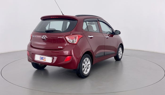 2016 Hyundai Grand i10 ASTA AT 1.2 KAPPA VTVT, Petrol, Automatic, 73,423 km, Right Back Diagonal