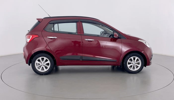 2016 Hyundai Grand i10 ASTA AT 1.2 KAPPA VTVT, Petrol, Automatic, 73,423 km, Right Side View