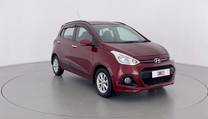 2016 Hyundai Grand i10 ASTA AT 1.2 KAPPA VTVT, Petrol, Automatic, 73,423 km, Right Front Diagonal