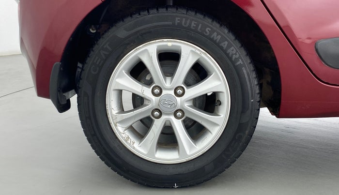 2016 Hyundai Grand i10 ASTA AT 1.2 KAPPA VTVT, Petrol, Automatic, 73,423 km, Right Rear Wheel